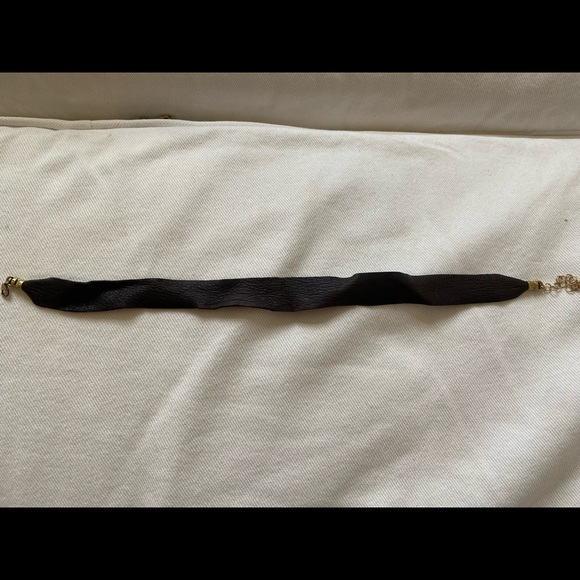 Planet Blue brown leather choker - Picture 3 of 4